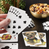 Border Terrier Vlinder Pokerkaarten (Insitu)