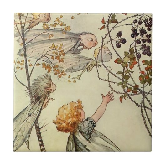 "Border the Wind" van A Duncan Carse Tegeltje (Voorkant)