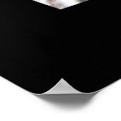 Border White Tiger Portret Poster (Hoek)