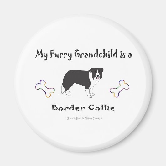 BorderCollie Magneet (Voorkant)
