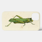 Bordered Print of Green Grasshopper Case-Mate iPhone Case (Achterkant (horizontaal))