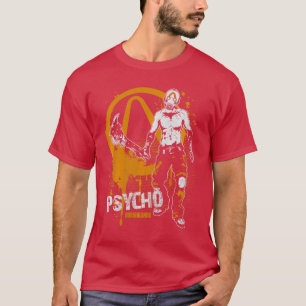 Borderlands Psycho Graffiti Gaming PremiumriBlend T-shirt