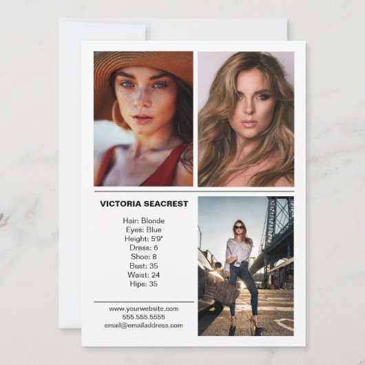 Borderline 4 dubbelzijdig model Comp Kaart (Achterkant)