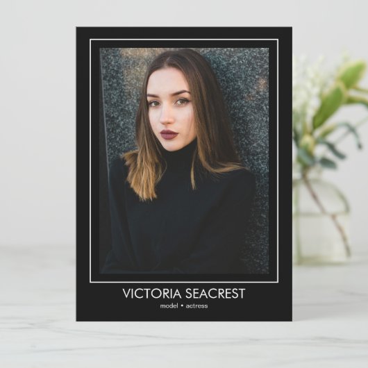 Borderline 5 Actor Model Talent Comp ZED Kaart (Staand voorkant)