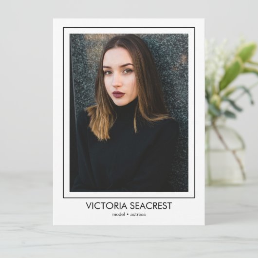 Borderline 5 Actor Model Talent Comp ZED Kaart (Staand voorkant)