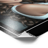 Borderline Actor Headshot 8x10 | QR-code Foto Afdruk (Hoek)