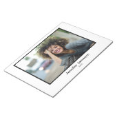 Borderline Actor Notepad Framed Landscape Headshot Notitieblok (Schuin)