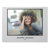Borderline Actor Notepad Framed Landscape Headshot Notitieblok (Voorkant)