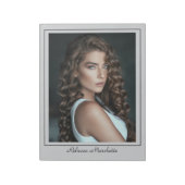 Borderline Actor Talent Photo Notepad Notitieblok (Linkerzijde)