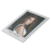 Borderline Actor Talent Photo Notepad Notitieblok (Schuin)