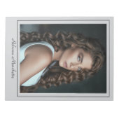 Borderline Actor Talent Photo Notepad Notitieblok (Voorkant)