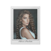 Borderline Actor Talent Photo Notepad Notitieblok (Linkerzijde)