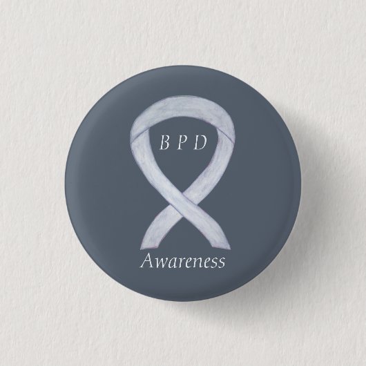 Borderline Personality Disorder (BPD) Angel Pin Ronde Button 3,2 Cm (Voorkant)