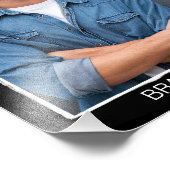 Borderline Retro Actor Waarnemend Headshot - 8x10 Foto Afdruk (Hoek)