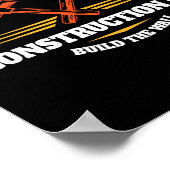 Bordermuurconstructie Co Bouw De Muur Pro Tru Poster (Hoek)