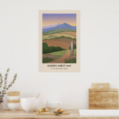 Borders Abbeys Way Scotlands Great Trails Poster - (Keuken)