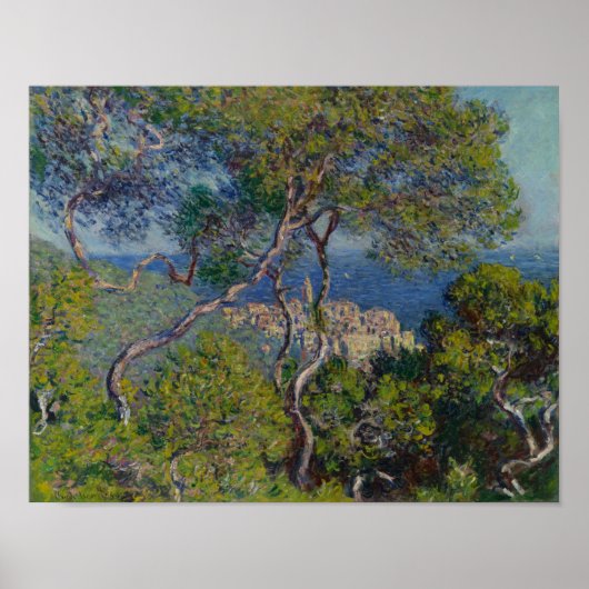 Bordighera 1884 Claude Monet Poster (Voorkant)