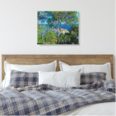 Bordighera (1884), ingediend door Claude Monet Can Canvas Afdruk (Insitu (Slaapkamer))
