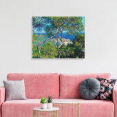 Bordighera (1884), ingediend door Claude Monet Can Canvas Afdruk (Insitu (Woonkamer))
