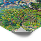 Bordighera 1884, ingediend door Claude Monet Poster (Hoek)