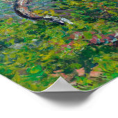 Bordighera (1884) van Claude Monet Poster (Hoek)