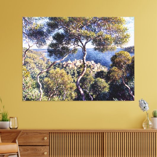 Bordighera Canvas Afdruk (Insitu (Woonkamer))