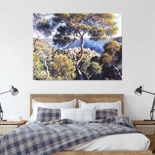 Bordighera Canvas Afdruk (Insitu (Slaapkamer))