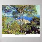 Bordighera door Claude Monet Poster (Voorkant)