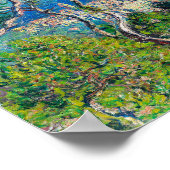 Bordighera door Claude Monet Poster (Hoek)