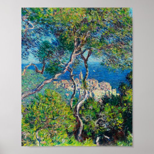 Bordighera door Claude Monet Poster (Voorkant)