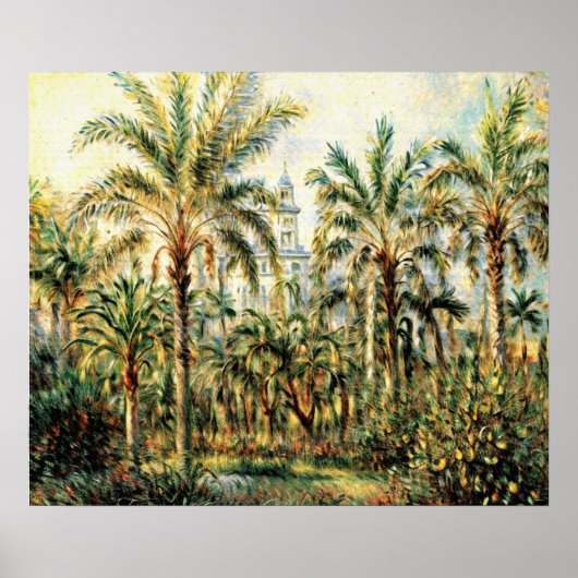 Bordighera Garden Poster (Voorkant)
