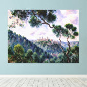 Bordighera Italië Canvas Afdruk (Insitu (Houten vloer))