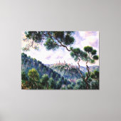 Bordighera Italië Canvas Afdruk (Voorkant)