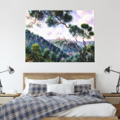 Bordighera Italië Canvas Afdruk (Insitu (Slaapkamer))