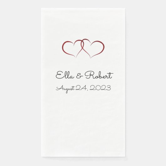 Bordineringspapier servetten (Voorkant)