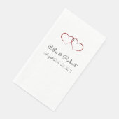 Bordineringspapier servetten (Hoek)