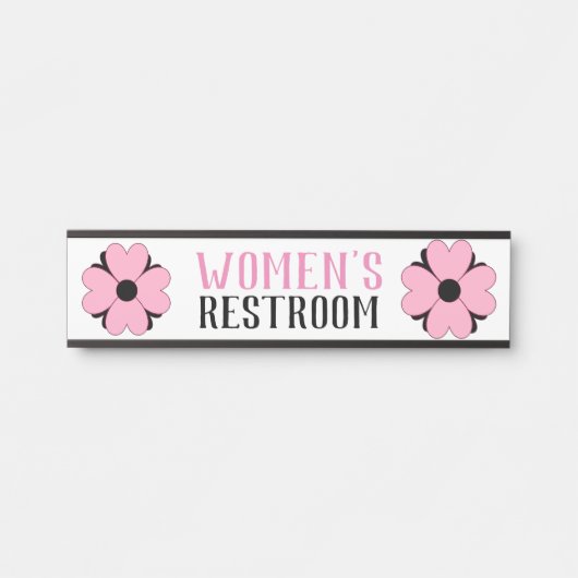 Bordje Badkamer Bordjes Dames Toilet (Voorkant)