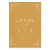 Bordje Grateful Mustard Deco Kaarten en Geschenken (Achterkant)