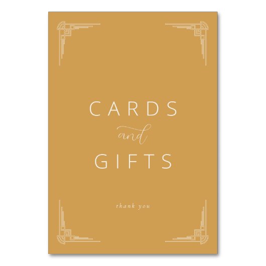 Bordje Grateful Mustard Deco Kaarten en Geschenken (Voorkant)