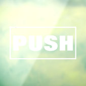 Bordje op deur, raamsticker (Vel 3)