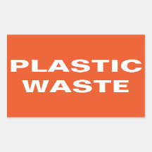 Bordje Plastic Afval