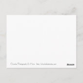Bordjes Briefkaart (Achterkant)