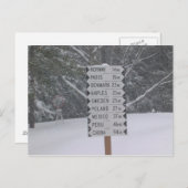 Bordjes Briefkaart (Voorkant / Achterkant)