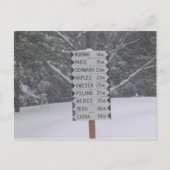 Bordjes Briefkaart (Voorkant)