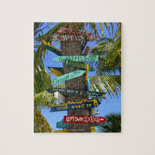 Bordjes Florida Keys Legpuzzel (Verticaal)