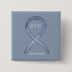 Bordline Personality Disorder (BPD) - lint spelden Vierkante Button 5,1 Cm