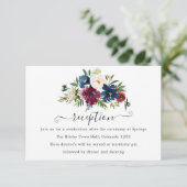 Bordo en Waterverf van de marine Informatiekaartje (Staand voorkant)