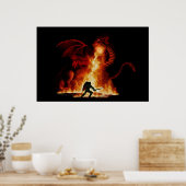 Bordox Dragon Slayer Poster (Keuken)