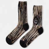 Bordrukstructuur verbrand sokken (Links)