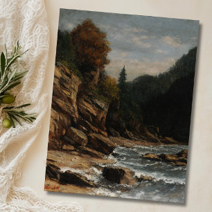 Bords du lac Léman - Gustave Courbet Briefkaart